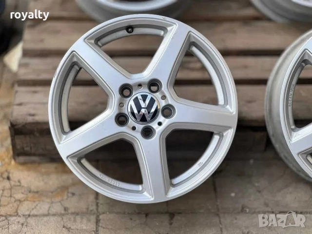 5х112 16 Джанти VW Фолксваген Golf Passat Touran Caddy 5x112 ET 46 J 6, снимка 6 - Аксесоари и консумативи - 52854383