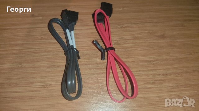 SATA интерфейсни кабели от дъно към DVD и HDD., снимка 1 - Кабели и адаптери - 38729443