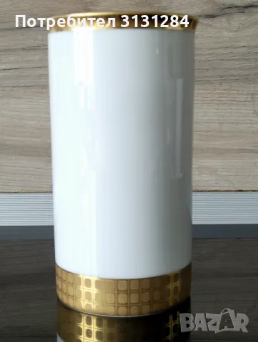 Thomas Rosenthale ваза с злато 24к Германия 