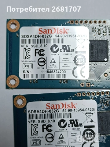 SSD 32 gb, снимка 2 - Твърди дискове - 53393508