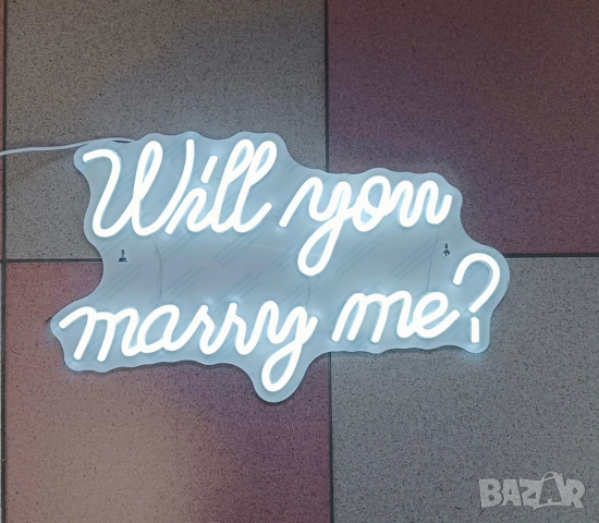 СВЕТЛИННИ ТАБЕЛИ НЕОН за музикален магазин и предложение за сватба, снимка 2 - Друга електроника - 53564283