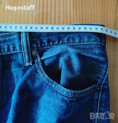 Мъжки винтидж дънки Levis-505 Regular Fit W38/L30, снимка 8 - Дънки - 52512450