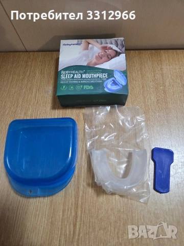 Чисто нова шина против хъркане ReibyHealth Sleep Aid Mouthpiece, снимка 3 - Други стоки за дома - 53650810