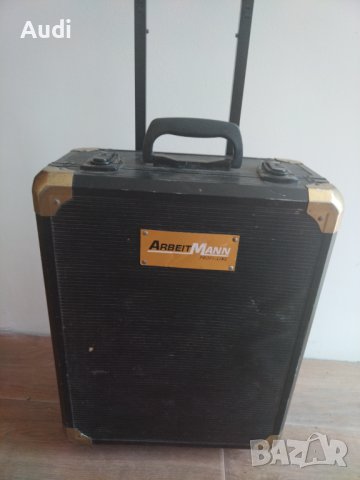 Куфар за съхранение на инструменти ABREIT MANN Profi Line / Made in Germany Телескопична дръжка с из, снимка 6 - Куфари с инструменти - 41566615