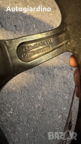 Резервна гума / патерица за Mercedes C220 - A1705840538, снимка 3 - Гуми и джанти - 52694508