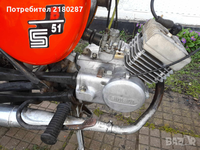 симсон S51, снимка 2 - Мотоциклети и мототехника - 44674376