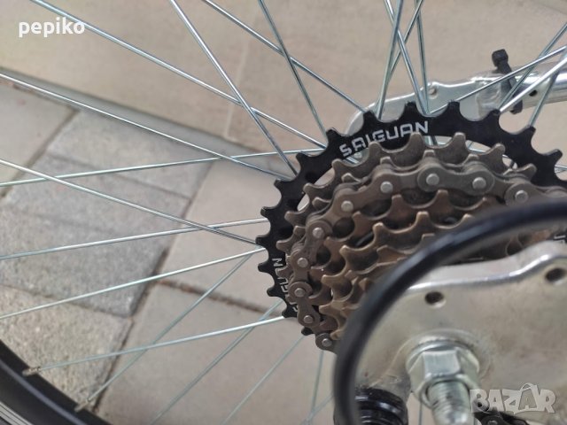 Продавам колела внос от Германия юношески мтв велосипед CYCO BIKES 24 цола преден амортисьор, снимка 16 - Велосипеди - 40508540