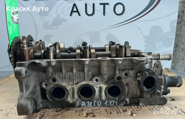 Цилиндрова глава 1.0i Toyota Aygo, снимка 4 - Части - 55802534