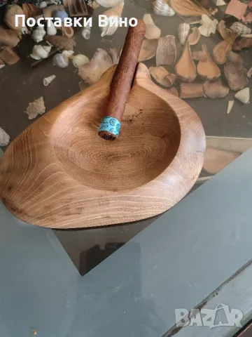 Пепелник за пури, снимка 5 - Табакери - 50030219