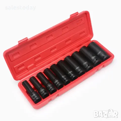 Комплект вложки за гайковерт, 10-24мм 10бр. камъни, снимка 3 - Аксесоари и консумативи - 50297192