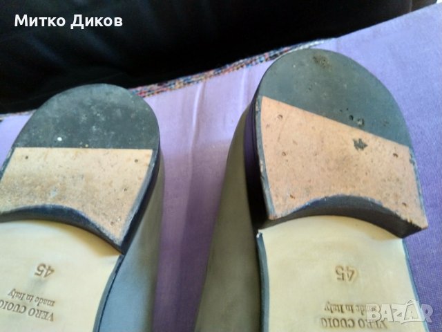 Vero Cuoio Poste маркови италиански обувки естествана кожа №45 стелка 29см, снимка 8 - Ежедневни обувки - 41773327