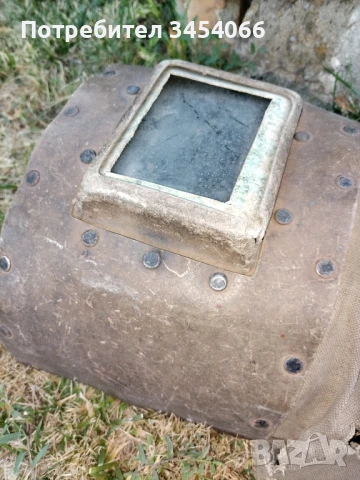 Антика-маска за заваряване. , снимка 6 - Антикварни и старинни предмети - 51322844