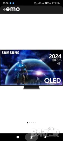 SAMSUNG OLED 48S90D, 48" (Модел OLED-2024, снимка 2 - Телевизори - 48429300