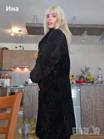 палто естествен косъм много топло, снимка 5 - Палта, манта - 51352658