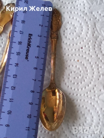 Лъжици позлатени малки 52637, снимка 9 - Прибори за хранене, готвене и сервиране - 52747324