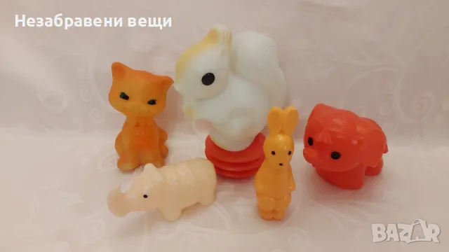   Два лота от 5 и 6 ретро (съветски) играчки от 70-те години, от Соца, снимка 5 - Колекции - 49008548