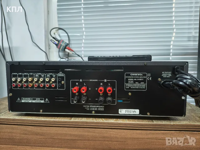 Усилвател ONKYO A-9511 с дистанционно , снимка 9 - Ресийвъри, усилватели, смесителни пултове - 55947962