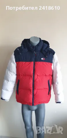 Tommy Hilfiger Alaska Mens Down Water Repellent Jacket Size L ОРИГИНАЛ! Мъжко Зимно пухено Яке!, снимка 9 - Якета - 49214073