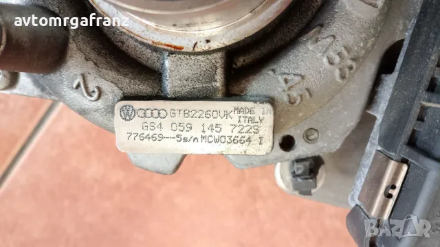 GTB2260VK ТУРБИНА ЗА AUDI A4 B8 , A5, снимка 3 - Части - 50220276
