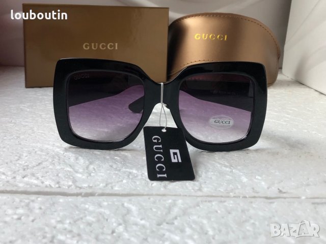 GUCCI GG 00836 с лого дамски слънчеви очила УВ 400, снимка 11 - Слънчеви и диоптрични очила - 34341076