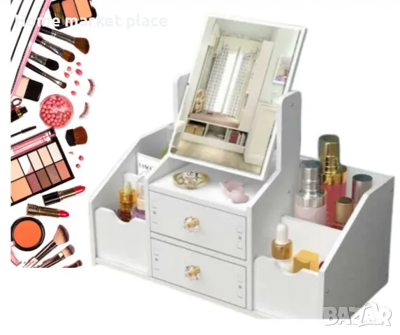 Стилен органайзер за козметика, снимка 3 - Други - 47966654