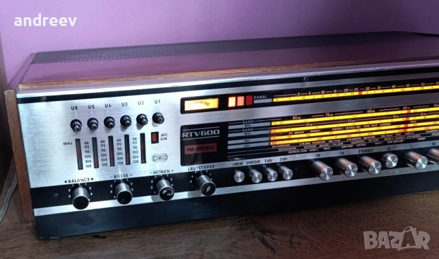 Grundig RTV 600, снимка 2 - Ресийвъри, усилватели, смесителни пултове - 53640449