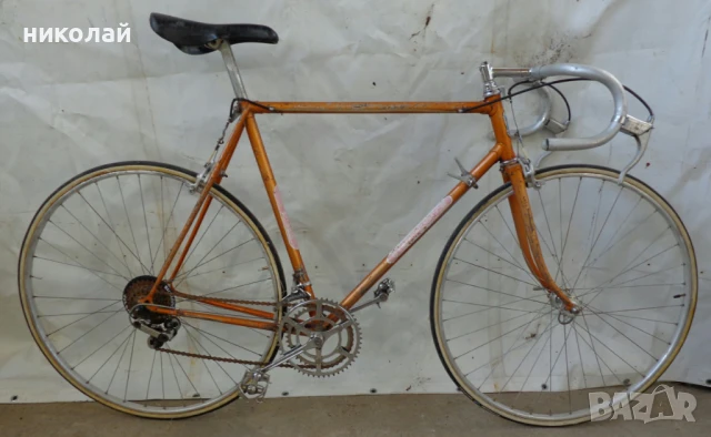 Ретро велосипед марка ХВЗ модел Старт-шосе Москва 1980 28 цола произведен през 1980 г в СССР