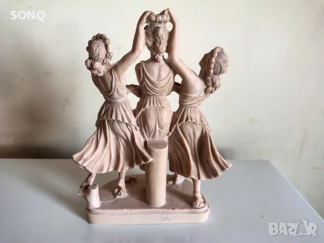 Страхотна Статуетка На Трите Грации, снимка 7 - Статуетки - 51140166