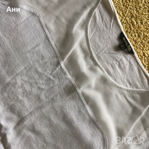 Блуза с къс ръкав Massimo dutti