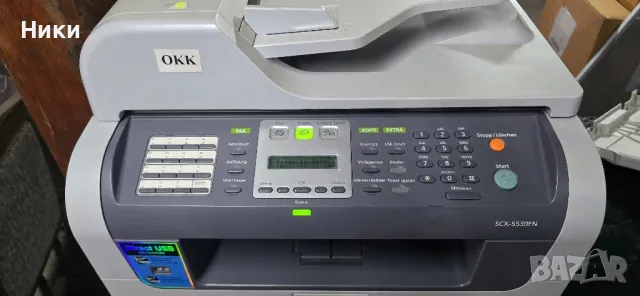 принтер samsung scx-5530fn, снимка 4 - Принтери, копири, скенери - 49598244