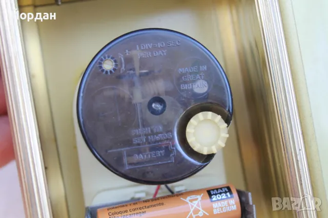 Англииски настолен часовник , снимка 9 - Антикварни и старинни предмети - 47367239