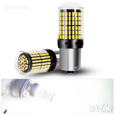 LED BA15S крушки, снимка 5 - Аксесоари и консумативи - 53136069