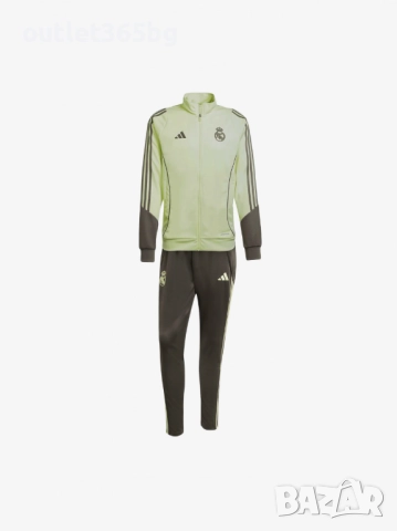 Adidas - Real Madrid Full-Zip Tracksuit 2025-2026 Оригинал Код 454, снимка 5 - Спортни дрехи, екипи - 52127407