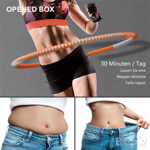 ПРОМО! Фитнес масажен обръч Hula Hoop / Хулахуп, снимка 6 - Други спортове - 34418388