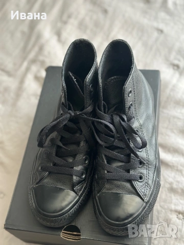Converse Chuck Taylor кожени 36 номер, снимка 2 - Маратонки - 53174341