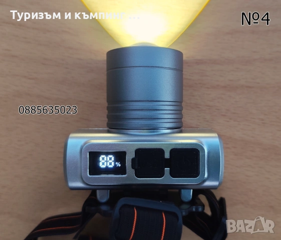 5 компактни и мощнш челници, снимка 12 - Къмпинг осветление - 53101828