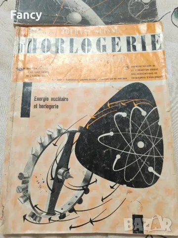 Швейцарско списание D'horlogerie 1950/55 г, снимка 4 - Антикварни и старинни предмети - 49291664