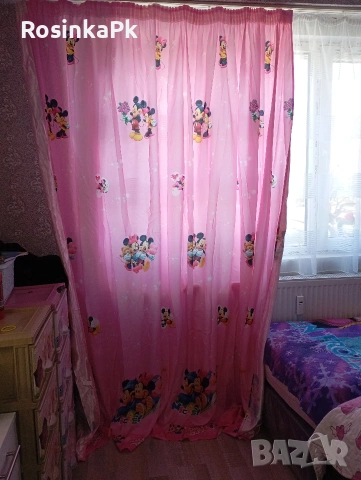 Детски копринени завеси