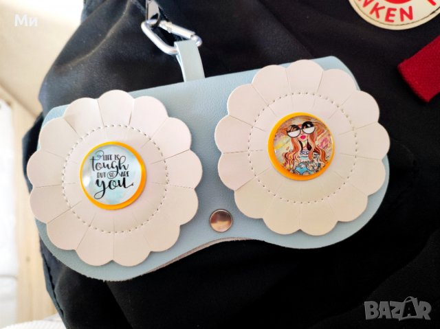  😎🌸🌸 Калъфче за очила: *еко кожа *ново *размери - снимка в коментар / калъф ", снимка 2 - Слънчеви и диоптрични очила - 39706117