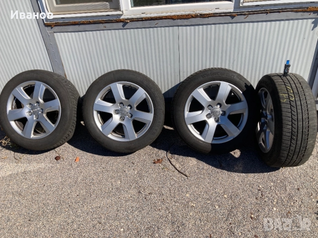 Оригинални 17’ джанти на AUDI и зимни гуми Continental TS 870p