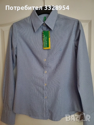 Дамска риза BENETTON, снимка 8 - Ризи - 53518480