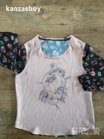 maison scotch - страхотна дамска тениска КАТО НОВА, снимка 4 - Тениски - 36082369