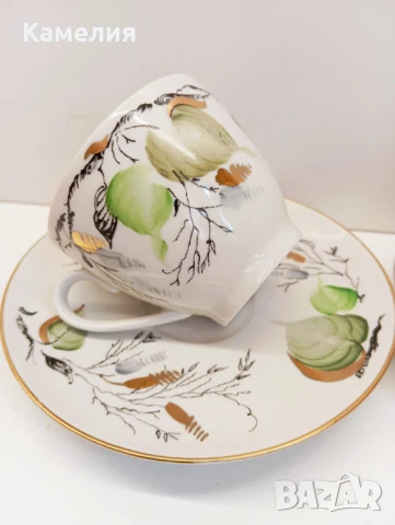 Руски порцелан , снимка 4 - Чаши - 50914773