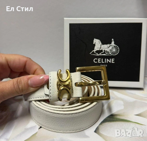 Дамски колан, естествена кожа, с кутия, снимка 6 - Колани - 53582172