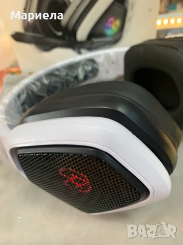 Безжични геймърски слушалки за PC, PS5, PS4, 2.4 Ghz USB и Type-C, снимка 3 - Bluetooth слушалки - 51259143