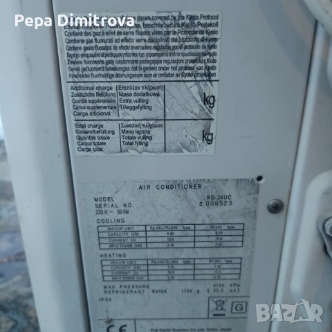 Климатик 24, снимка 3 - Климатици - 53345349