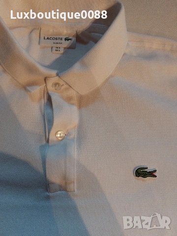 Мъжка тениска Lacoste L , снимка 4 - Тениски - 53386380