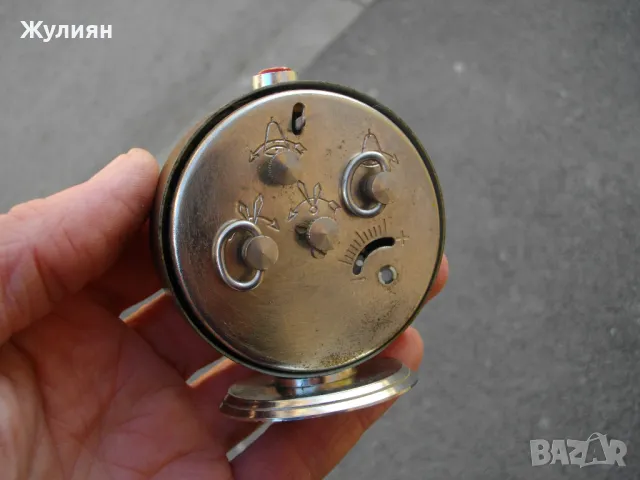 КОЛЕКЦИОНЕРСКИ БУДИЛНИК СЛАВА SLAVA , снимка 5 - Антикварни и старинни предмети - 48738394