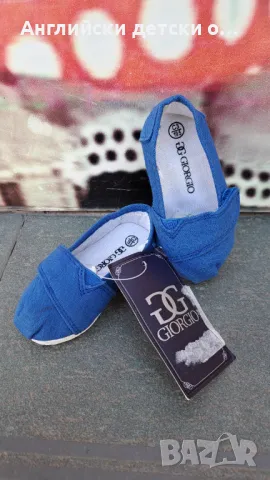 Английски детски еспадрили-Giorgio, снимка 5 - Детски обувки - 48989450