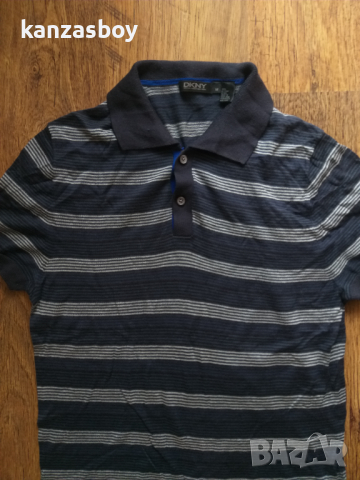 DKNY - страхотна мъжка тениска КАТО НОВА, снимка 2 - Тениски - 36262193